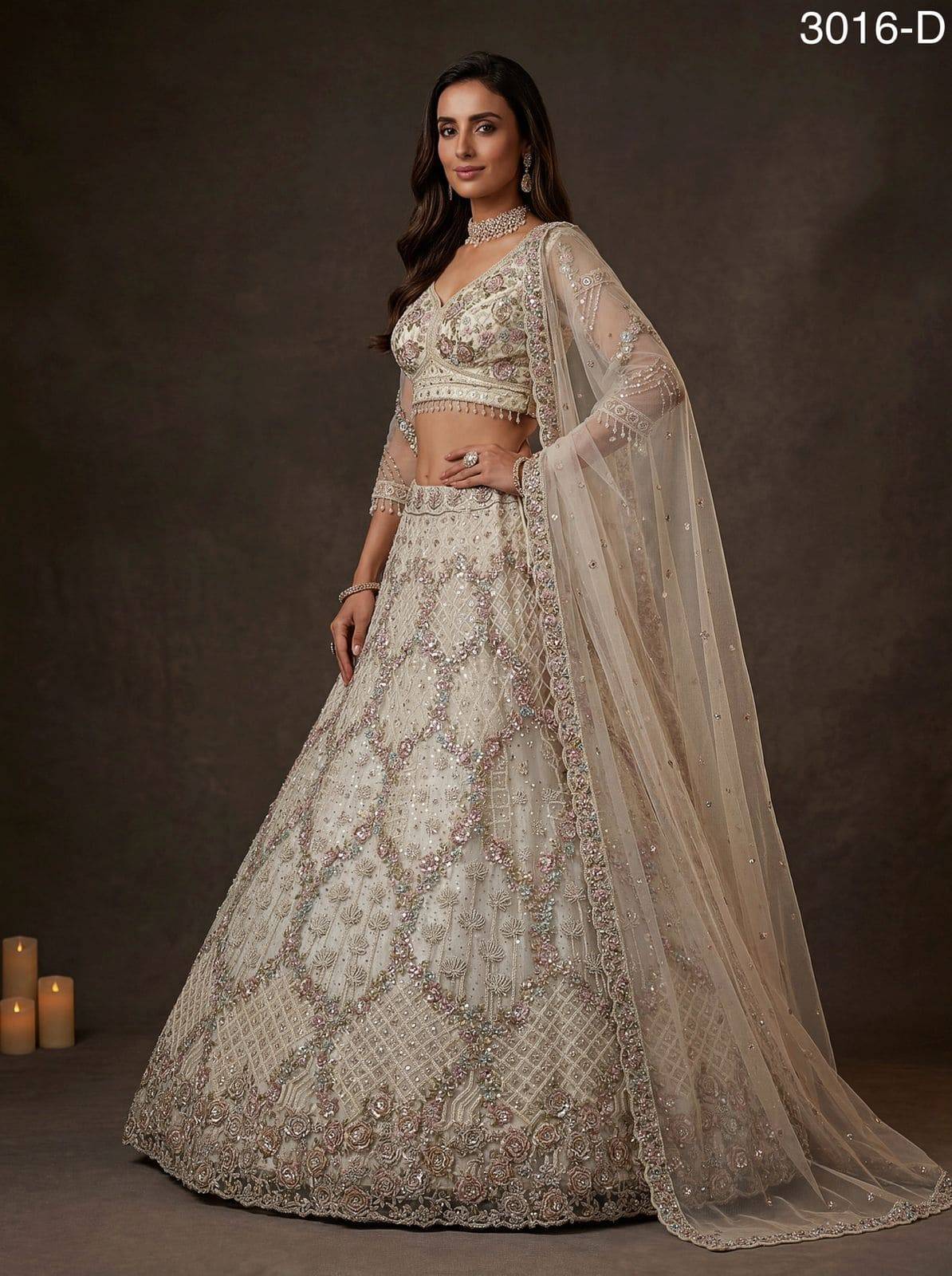 3016 BY FASHID Indian Traditional Wear Bridal Collection Beautiful Stylish Fancy Colorful Bridal Wear & Occasional Wear Fancy Lehengas At Wholesale Price